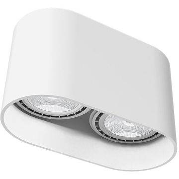 Nowodvorski OVAL 9241 Spot en saillie 2x75W/GU10 ES111 IP20