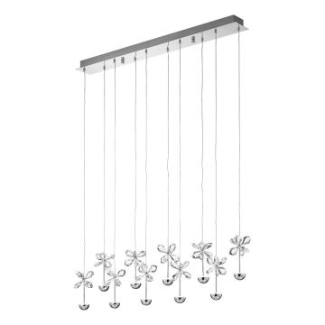 Eglo PIANOPOLI 93663 Suspension lumineuse 10x2.5W/LED 3000K 2700LM IP20