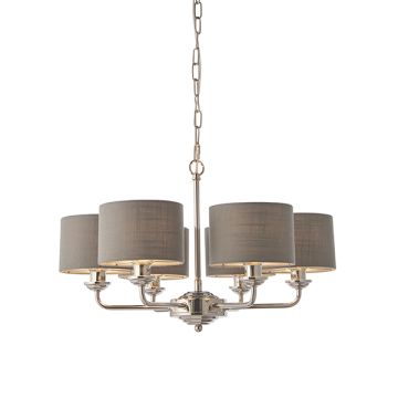 Endon HIGHCLERE 94381 Lustre 6x28W/E14 IP20