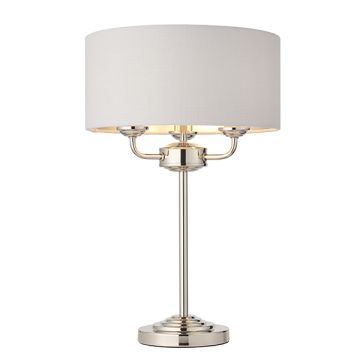 Endon HIGHCLERE 94391 Lampe de table 3x18W/E14 IP20