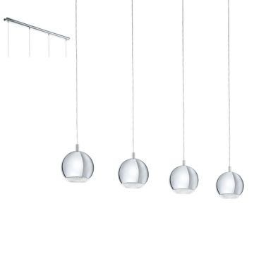 Eglo CONESSA 95912 Suspension lumineuse 4x3,3W/LED 960LM