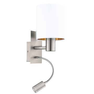 Eglo PASTERI 96484 Applique murale 1x40W/E27 + 1X3,5W/LED 380LM
