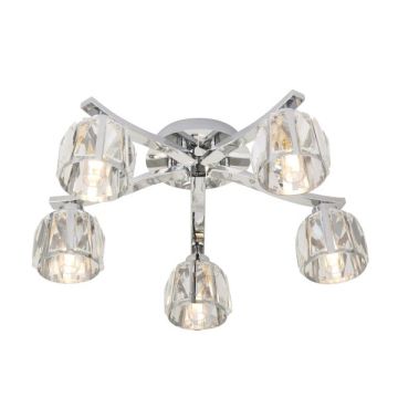 Endon RIA 96454 Lampe de plafond 5x3W LED G9 IP44