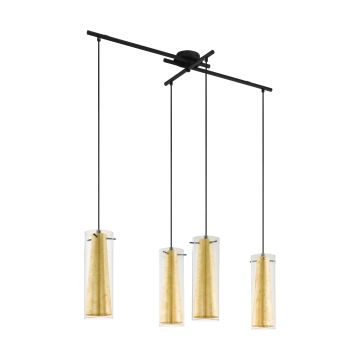 Eglo PINTO GOLD 97653 Suspension lumineuse 4x60W/E27