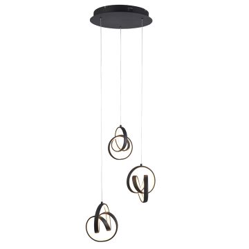 Endon COSMA 97623 Suspension lumineuse 3x14.16W/LED 3000K 1380LM IP20