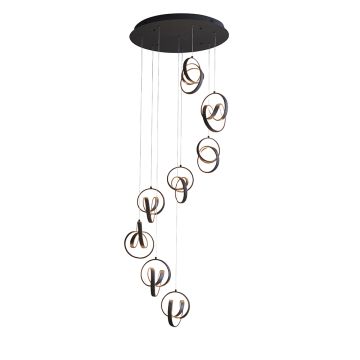 Endon COSMA 97625 Suspension lumineuse 8x13.62W/LED 3000K 3500LM IP20