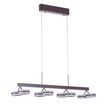 Italux METIS AD16002-8A COFFEE Suspension lumineuse 8x4,8W/LED IP20