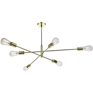 Dar Lighting ALANA ALA0635 Suspension lumineuse 6x60W/E27 IP20