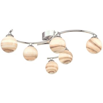 Dar Lighting ATIYA ATI6450-07 Lampe de plafond 6x40W/G9