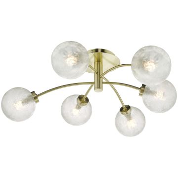 Dar Lighting AVARI AVA6441 Lampe de plafond 6x25W/G9