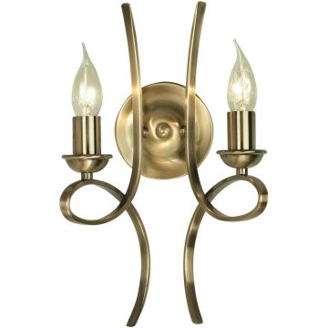 Endon PENN CA7W2BB Applique murale 2x40W/E14