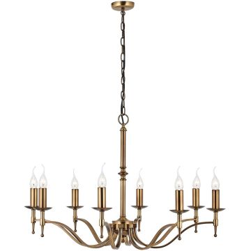 Endon STANFORD CA1P8B Lustre 8x40W/E14