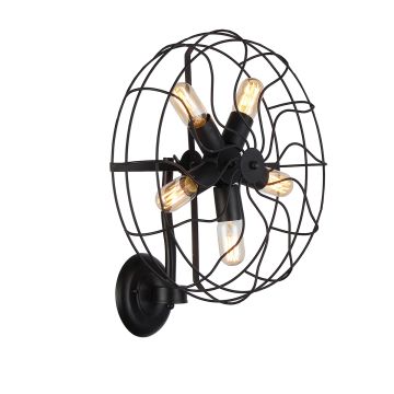AZzardo FAN WALL AZ1349 Applique murale 5x60W/E27 IP20