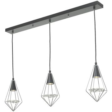 Dar Lighting GIANNI GIA0350 Suspension lumineuse 3x50W/GU10/LED
