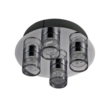 Italux MARC HD-520M-04-1340 CH Plafonnier 4x5,5W/LED