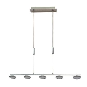 Italux MARLEY HD-352ML-05-9051B CH Suspension lumineuse 5x5W/LED