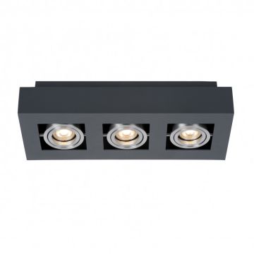 Italux CASEMIRO IT8002S3-BK/AL Spot en saillie 3x50W/GU10
