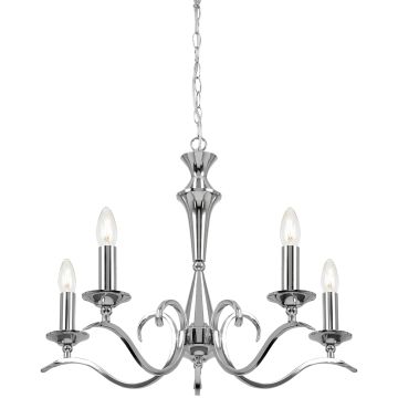Endon KORA KORA-5CH Lustre 5x40W/E14 IP20