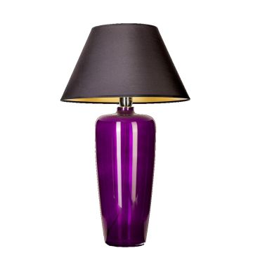 4Concepts BILBAO VIOLET L019711214 Lampe de table 1x60W/E27
