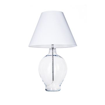 4Concepts CAPRI L014041312 Lampe de table 1x60W/E27