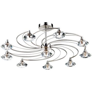 Dar Lighting LUTHER LUT2346 Lampe de plafond 10x40W/G9