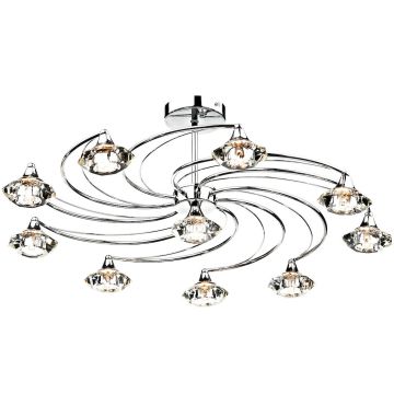 Dar Lighting LUTHER LUT2350 Lampe de plafond 10x40W/G9