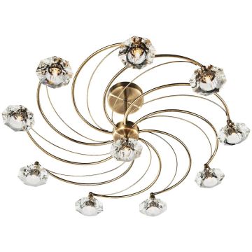 Dar Lighting LUTHER LUT2375 Lampe de plafond 10x40W/G9