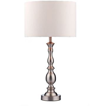 Dar Lighting MADRID MAD4246 Lampe de table 1x60W/E27