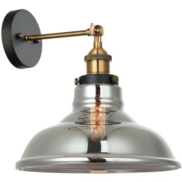Italux HUBERT MBM-2381-1-GD+SG Applique murale 1x40W/E27 IP20