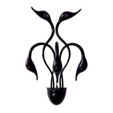 Italux SWAN MB8098-5A BLACK Applique murale 5x20W/G4 IP20