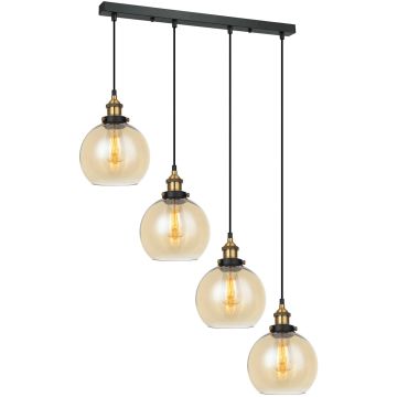 Italux CARDENA MDM-4330-4-GD+AMB Suspension lumineuse 4x40W/E27 IP20