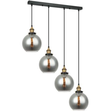 Italux CARDENA MDM-4330-4-GD+SG Suspension lumineuse 4x40W/E27 IP20