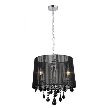 Italux CORNELIA MDM-2572/3 BK Suspension lumineuse 3x40W/E14