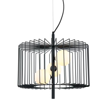 Italux DAREN MDM-3937/3 BK Suspension lumineuse 3x25W/G9 IP20