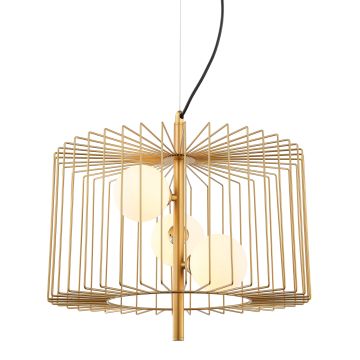 Italux DAREN MDM-3937/3 GD Suspension lumineuse 3x25W/G9 IP20