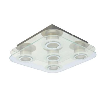 Italux FLAVIO MD14088-05F CH Plafonnier 5x5,5W/LED