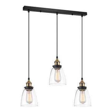 Italux FRANCIS MDM-2563/3 GD+CL Suspension lumineuse 3x40W/E27