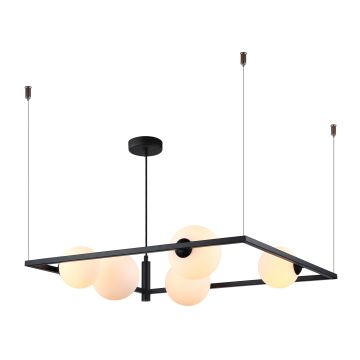 Italux GARETH MDM-3975/5 BK Suspension lumineuse 5x25W/G9 IP20