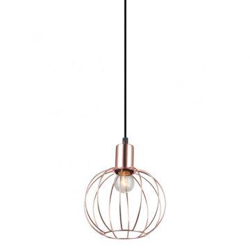 Italux GERVAIS MDM-3344/1 BK+COP Suspension lumineuse 1x40W/E27