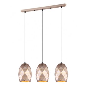 Italux HARLEY MDM-3480/3 GD Suspension lumineuse 1x40W/E27
