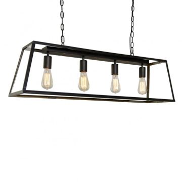 Italux LAVERNO MD-102721-4-B Suspension lumineuse 4x60W/E27