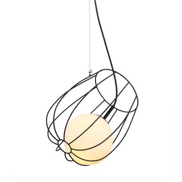 Italux MELISA MDM-3943/1 BK Suspension lumineuse 1x40W/E27 IP20