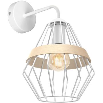 Milagro CLIFF WHITE MLP5517 Applique murale 1x60W/E27 IP20
