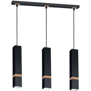 Milagro VIDAR BLACK MLP5404 Suspension lumineuse 3x8W/GU10 IP20