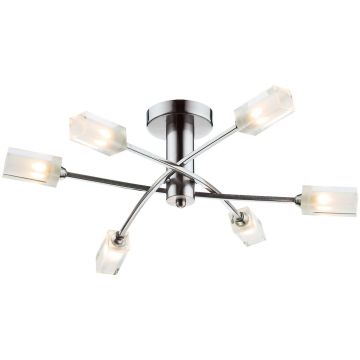 Dar Lighting MORGAN MOR6446 Lampe de plafond 6x25W/G9