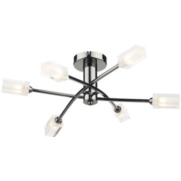 Dar Lighting MORGAN MOR6467 Lampe de plafond 6x25W/G9