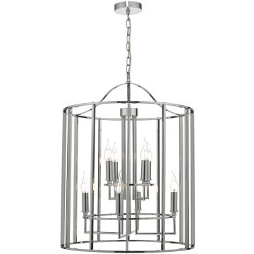 Dar Lighting MYKA MYK0850 Suspension lumineuse 8x40W/E14