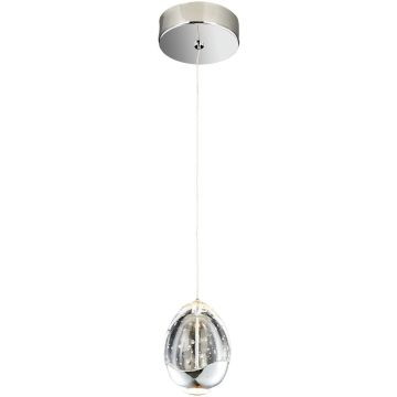 Italux HUELTO PND-22112132-1A-CR Suspension lumineuse 1x4,8W/LED 3000K 290LM IP20