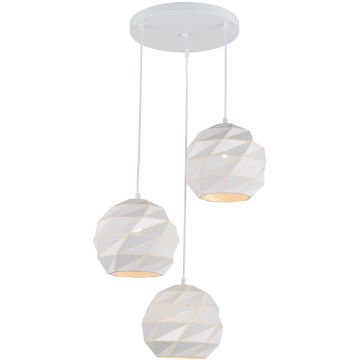 Italux PALERMO PND-2424-3S-WH Suspension lumineuse 3x40W/E27 IP20