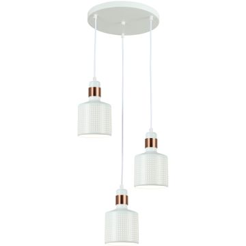 Italux RESTENZA PND-2439-3-WH Suspension lumineuse 3x40W/E27 IP20